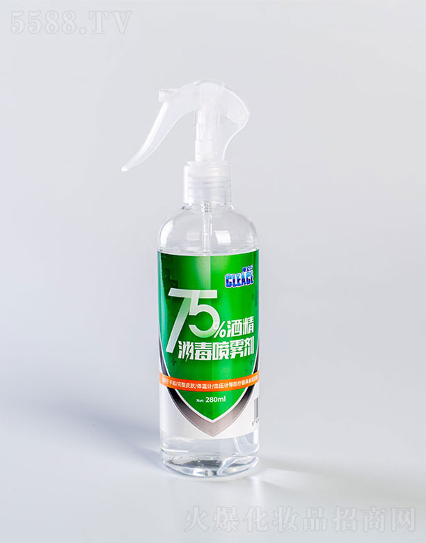 ���K���V�ջ����F�ɷ����޹�˾��������75%�ƾ�Һ280mL